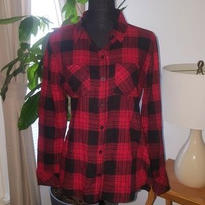 Beach lunch Lounge plaid shirt